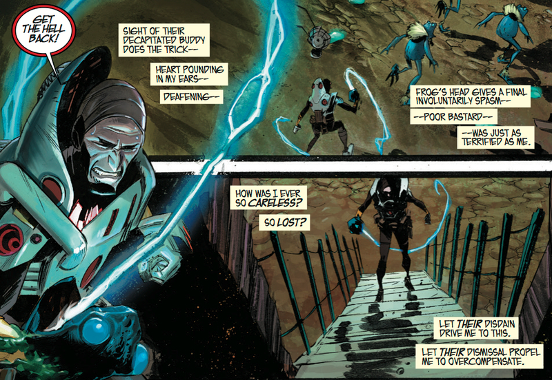 Illustration for article titled Black Science #1 is a riveting return to Rick Remender’s pulp sci-fi roots